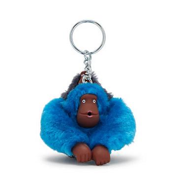 Kipling Mom And Baby Sven Monkey Keychain Aksesuar Lacivert | TR 1267TC